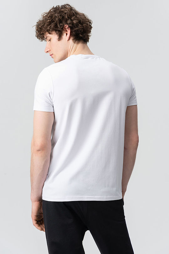 Short sleeve tee 2 | WHITE | Audimas