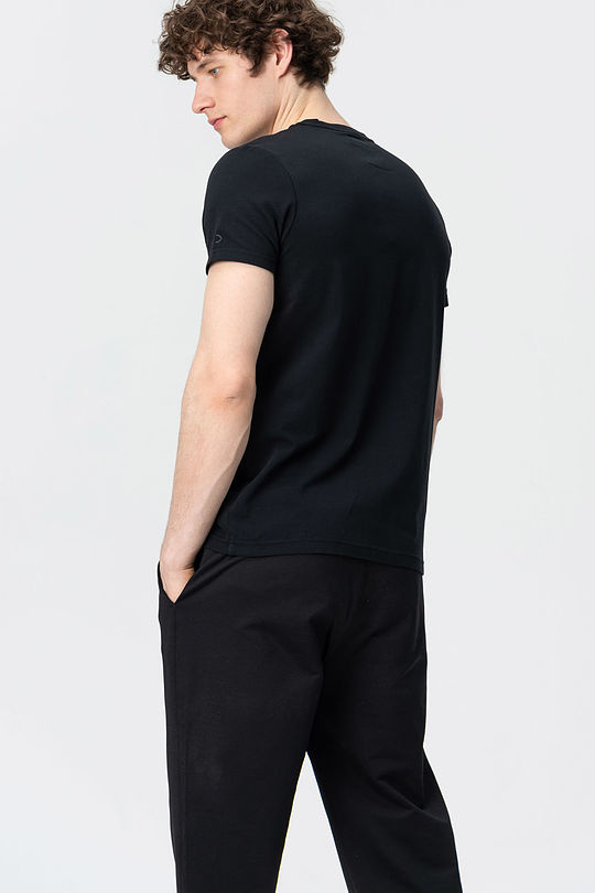 Short sleeve tee 2 | BLACK | Audimas