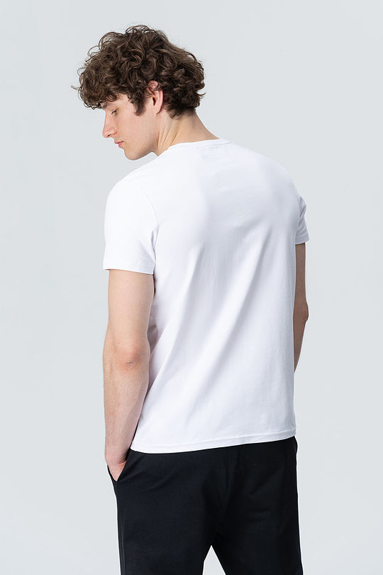 Short sleeve tee 2 | WHITE | Audimas