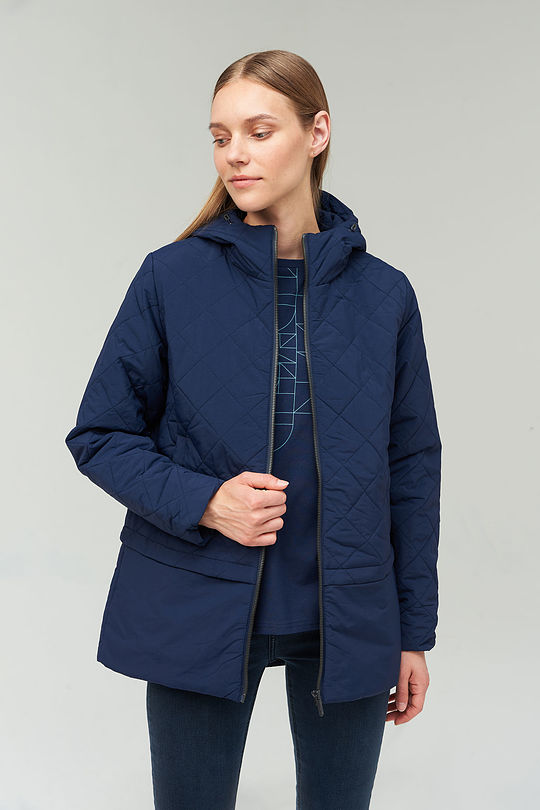 Jacket with THERMOBOOSTER insulation 3 | BLUE | Audimas