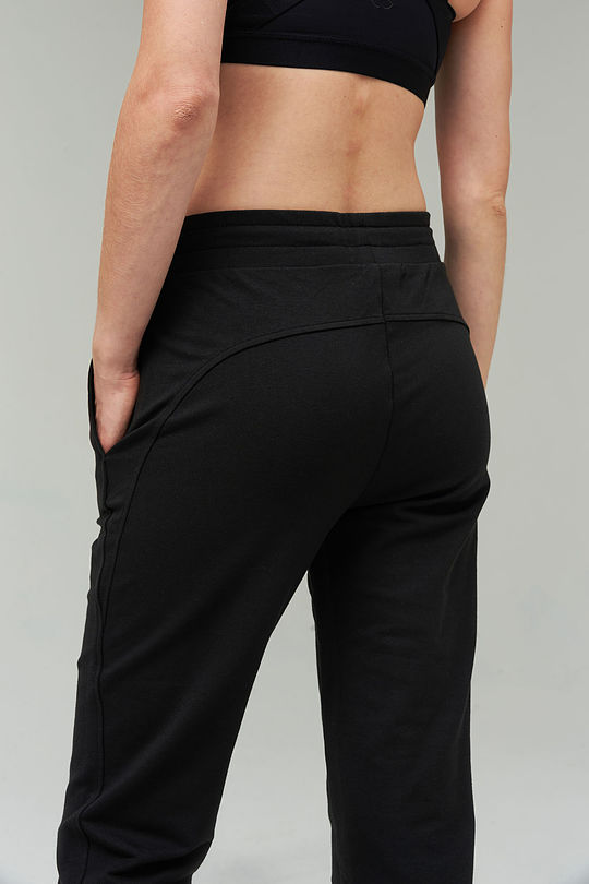 Soft touch modal sweatpants 4 | BLACK | Audimas