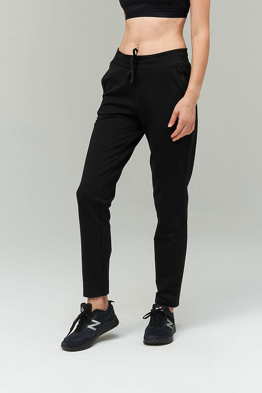 Soft touch modal sweatpants 1 | BLACK | Audimas