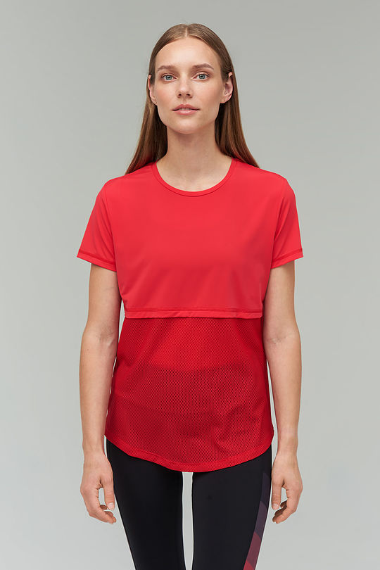 Functional t-shirt 3 | RED/PINK | Audimas