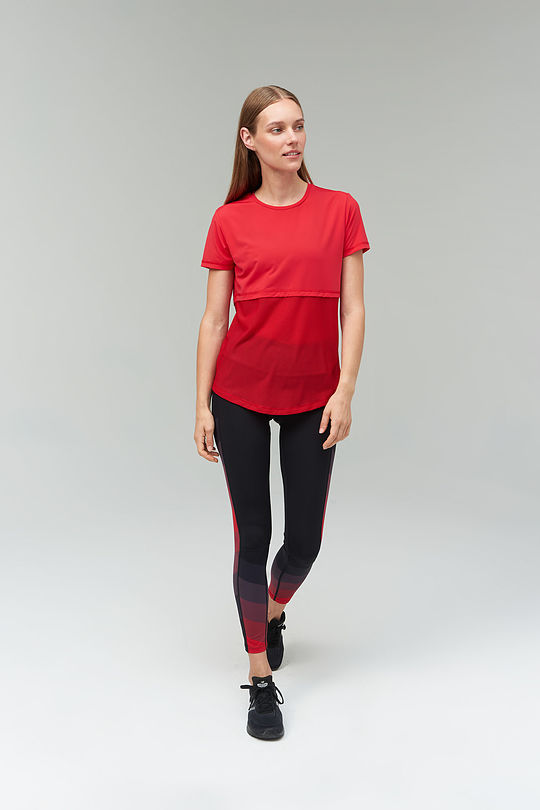 Functional t-shirt 6 | RED/PINK | Audimas