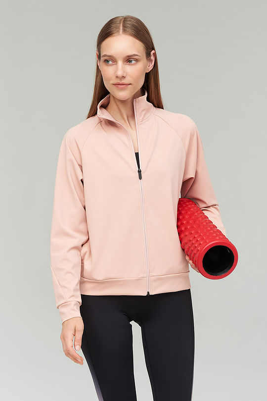 Functional zip-through sweatshirt 5 | RED/PINK | Audimas