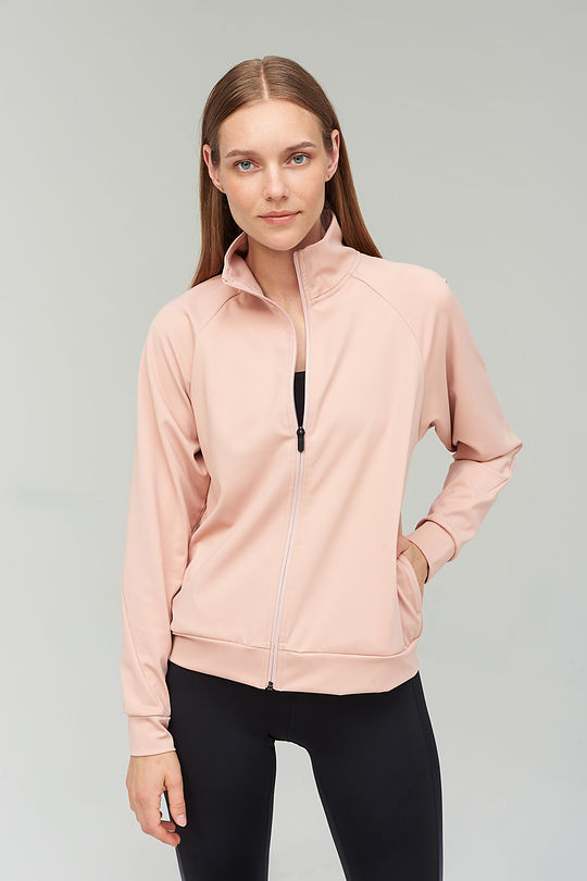 Functional zip-through sweatshirt 1 | RED/PINK | Audimas