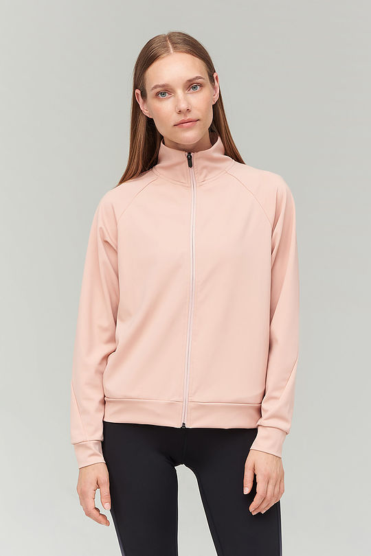 Functional zip-through sweatshirt 3 | RED/PINK | Audimas