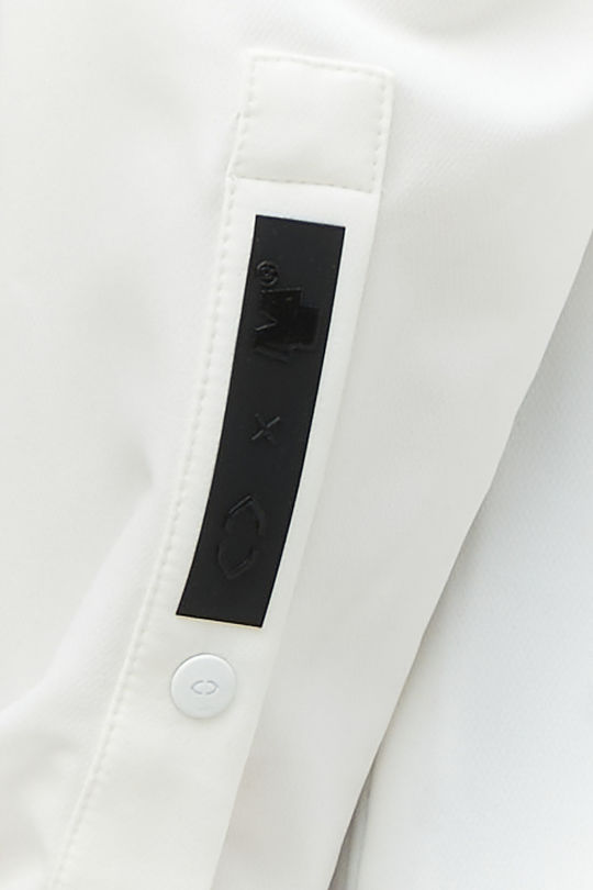 Lightweigh stretch fabric shirt 5 | WHITE | Audimas