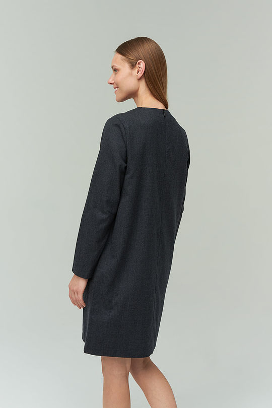 Merino wool blend dress 2 | GREY/MELANGE | Audimas