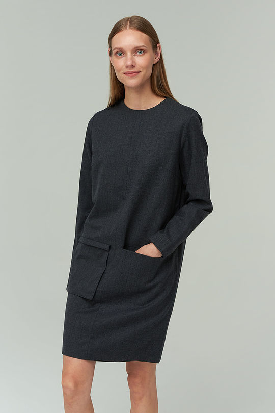 Merino wool blend dress | Audimas