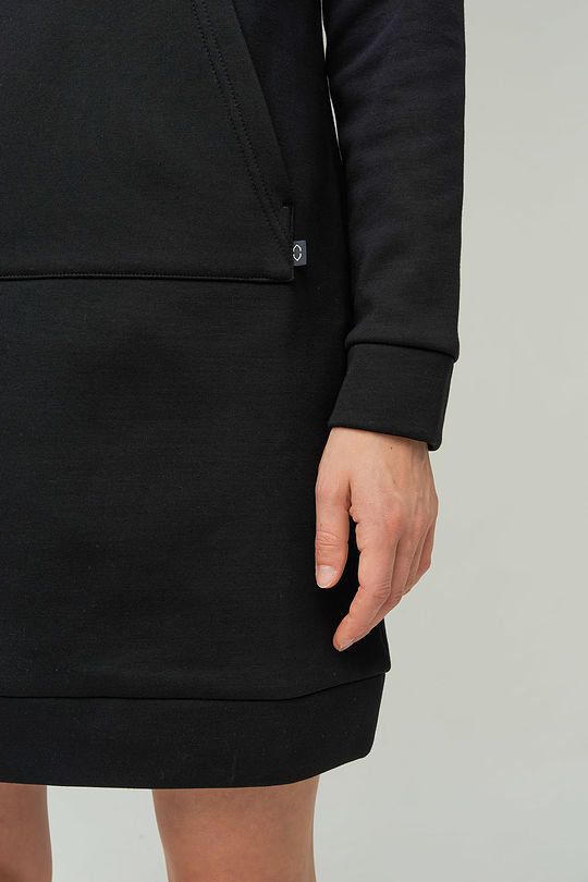 Soft inner surface cotton dress 7 | BLACK | Audimas