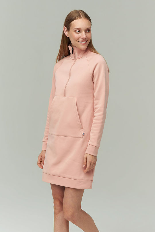 Soft inner surface cotton dress 1 | RED/PINK | Audimas