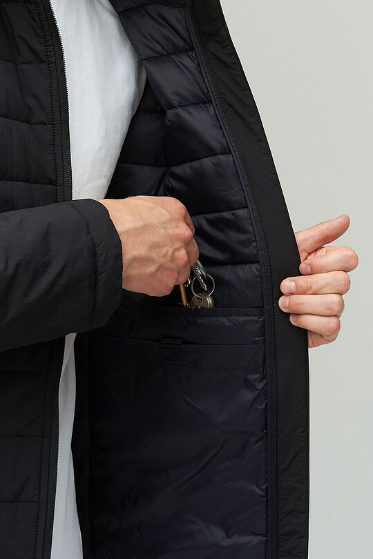Jacket with THERMORE thermal insulation 7 | BLACK | Audimas