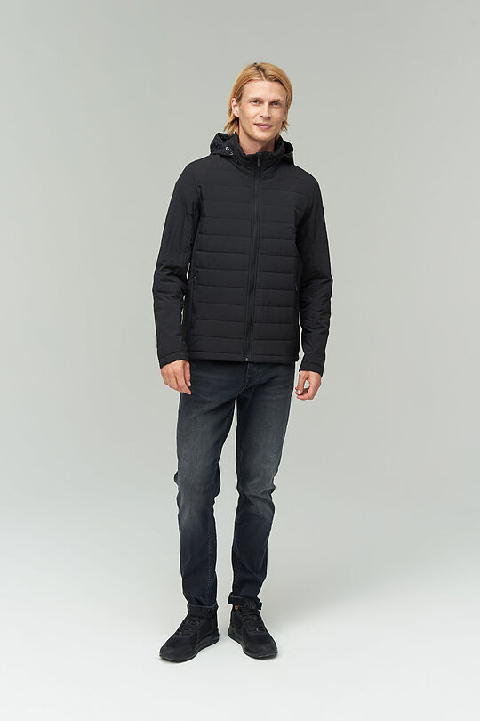 Jacket with THERMORE thermal insulation 8 | BLACK | Audimas