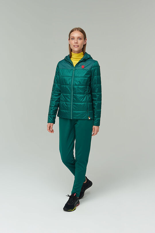 Jacket with Thinsulate thermal insulation 9 | GREEN/ KHAKI / LIME GREEN | Audimas