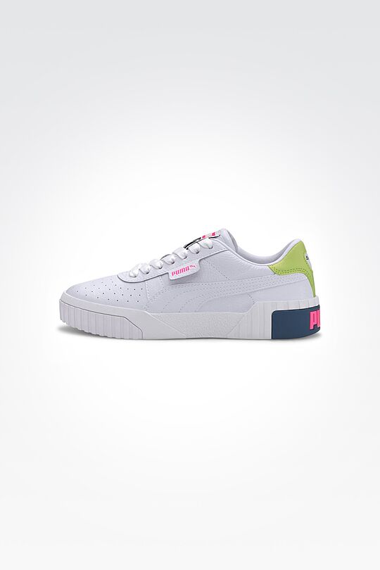 Women's casual shoes PUMA Cali 5 | WHITE/LUMINOUS PINK | Audimas