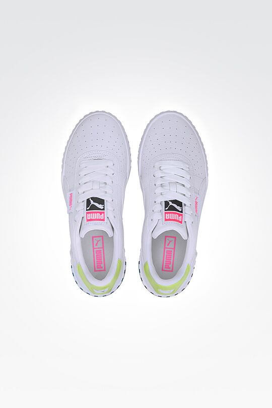 Women's casual shoes PUMA Cali 8 | WHITE/LUMINOUS PINK | Audimas