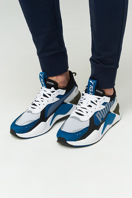 puma blue casual shoes