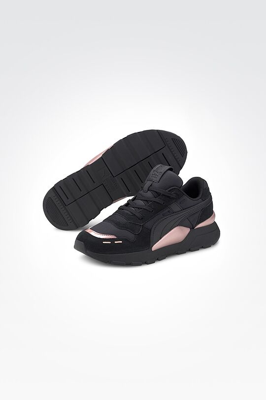 puma gold black shoes