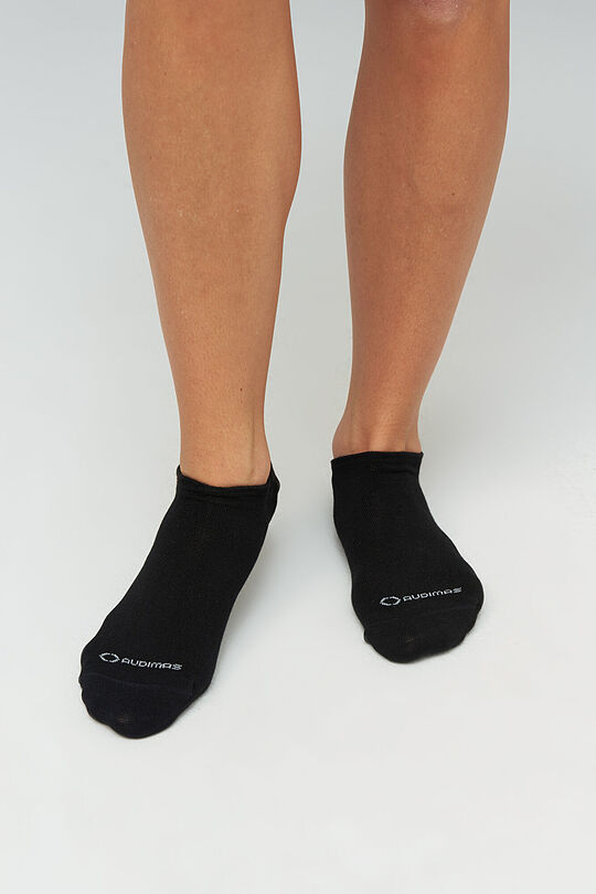 Short bamboo fiber socks 1 | BLACK | Audimas