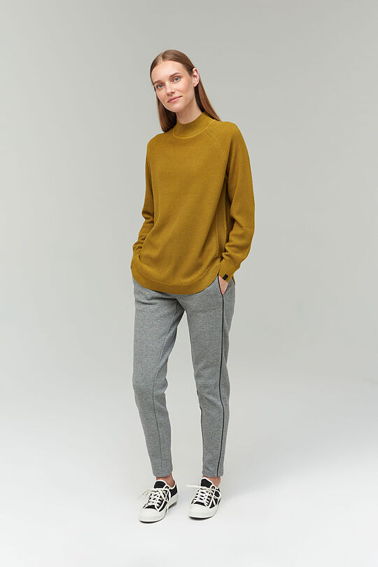 Merino wool blend sweater 4 | GREEN/ KHAKI / LIME GREEN | Audimas