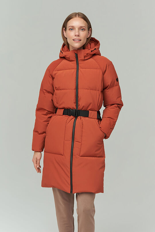 Puffer down coat with membrane 1 | YELLOW/ORANGE | Audimas