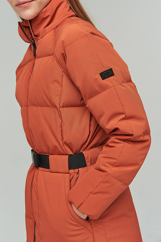 Puffer down coat with membrane 4 | YELLOW/ORANGE | Audimas