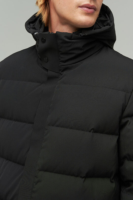 Puffer down coat with membrane 5 | BLACK | Audimas