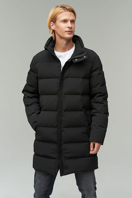 Puffer down coat with membrane 3 | BLACK | Audimas