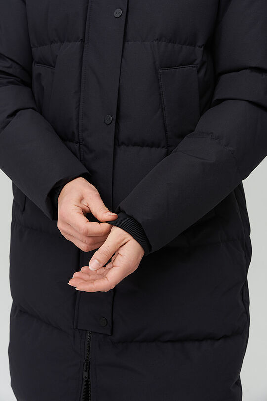 Puffer down coat with membrane 8 | BLACK | Audimas