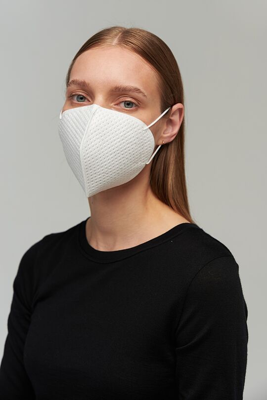 Protective face mask - respirator KN95 1 | WHITE | Audimas