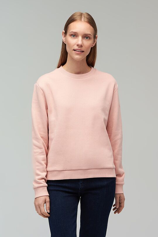 Brushed cotton sweatshirt 1 | RED/PINK | Audimas