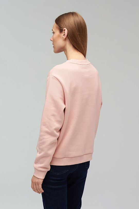 Brushed cotton sweatshirt 2 | RED/PINK | Audimas