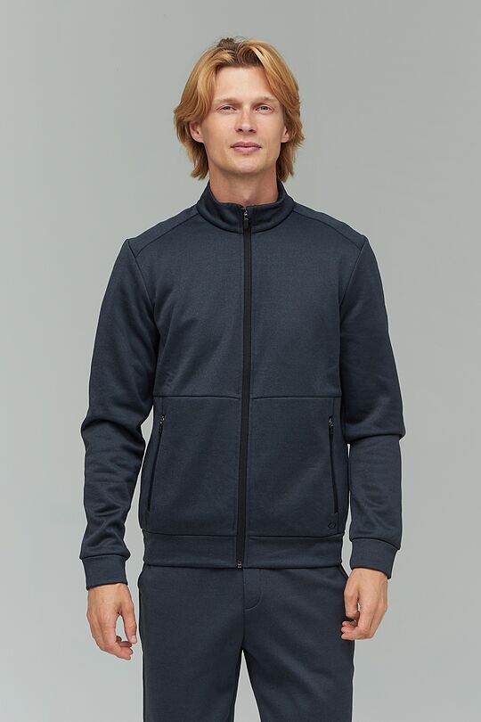 Fleece zip - trought jacket 1 | BLACK | Audimas