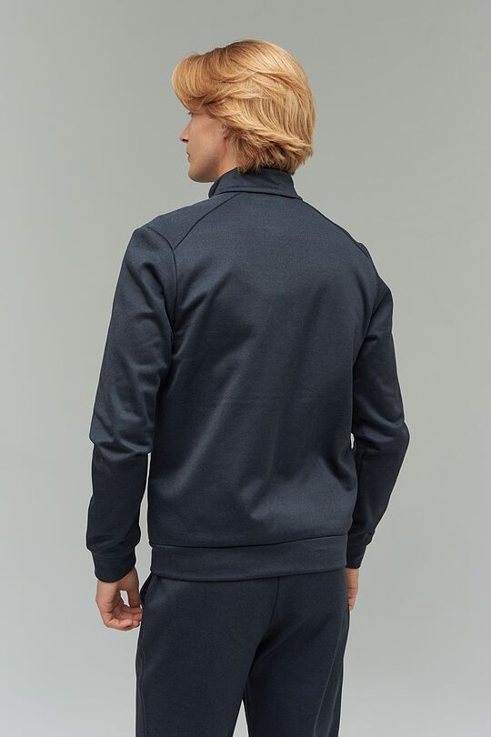 Fleece zip - trought jacket 2 | BLACK | Audimas