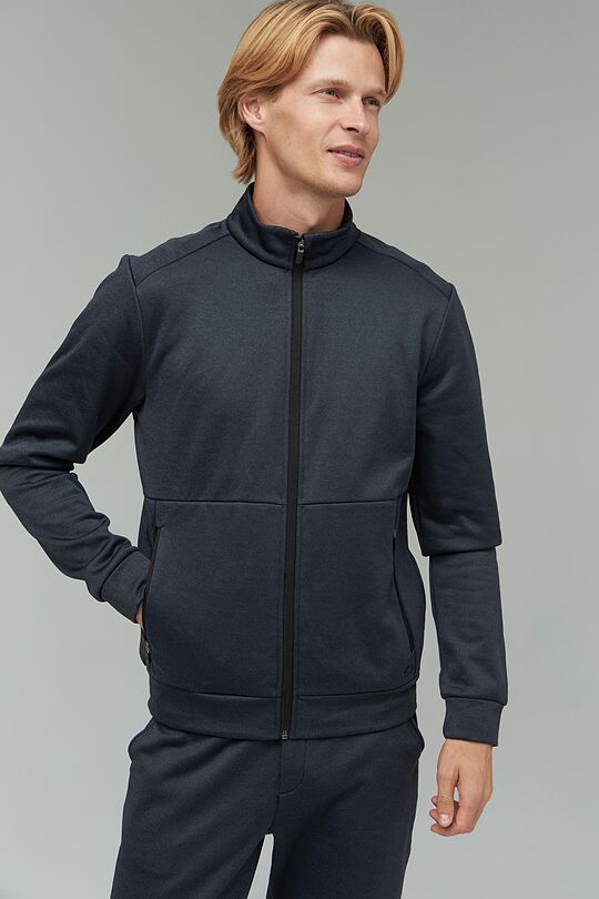 Fleece zip - trought jacket 3 | BLACK | Audimas