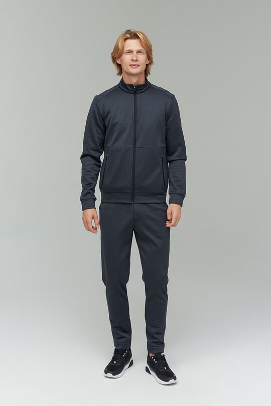 Fleece zip - trought jacket 6 | BLACK | Audimas