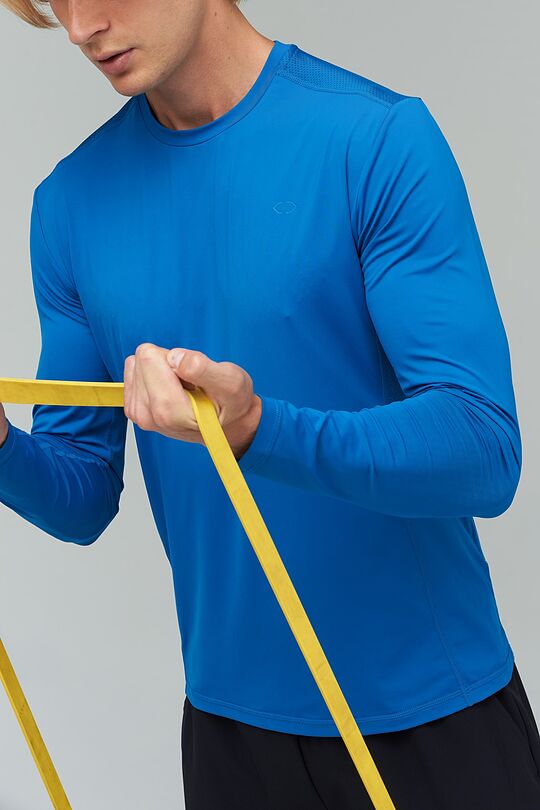 Functional long sleeve t-shirt 5 | BLUE | Audimas