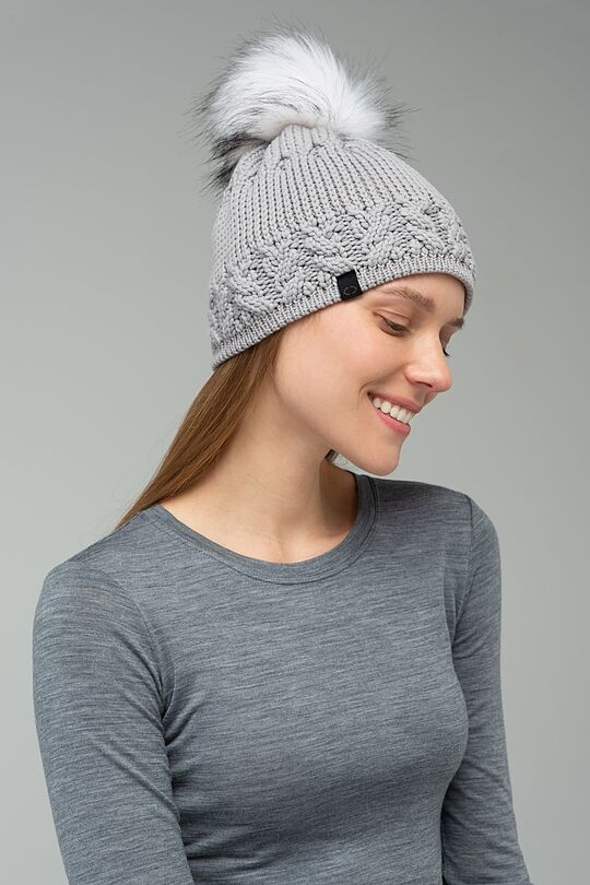Knitted hat 1 | GREY | Audimas