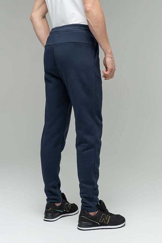 Brushed cottom tapered fit sweatpants 2 | BLUE | Audimas