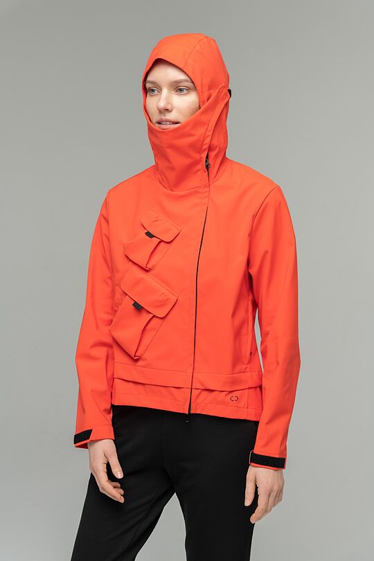Waterproof jacket with mask 6 | RED/PINK | Audimas