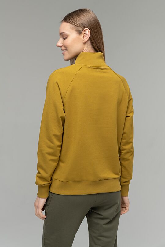 Soft touch modal sweatshirt 2 | GREEN/ KHAKI / LIME GREEN | Audimas