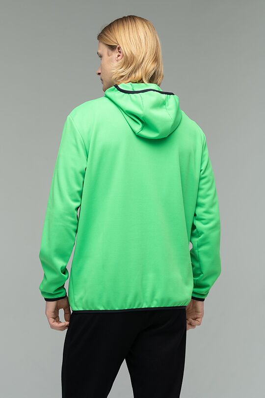 Hoodie with mask 3 | GREEN/ KHAKI / LIME GREEN | Audimas