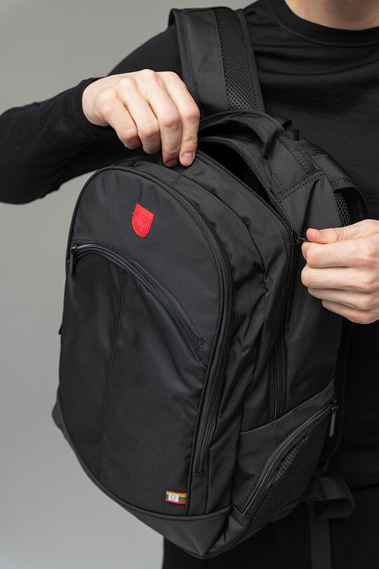 Sport backpack VARDAN TOS 3 | Black/grey | Audimas