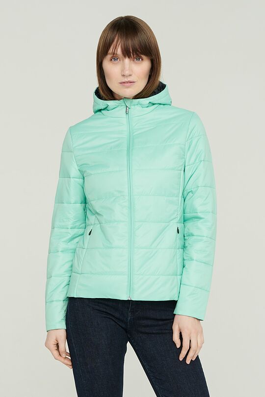 Jacket with THINSULATE thermal insulation 1 | GREEN | Audimas