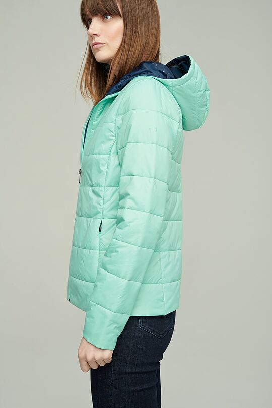 Jacket with THINSULATE thermal insulation 3 | GREEN | Audimas