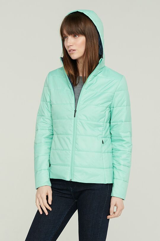 Jacket with THINSULATE thermal insulation 4 | GREEN | Audimas