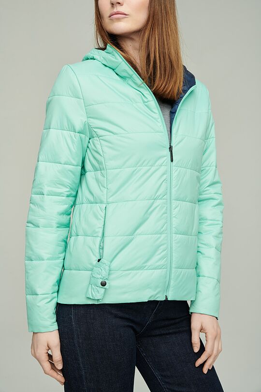 Jacket with THINSULATE thermal insulation 5 | GREEN | Audimas
