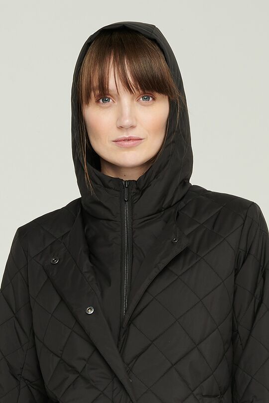 Coat with THERMORE thermal insulation 7 | BLACK | Audimas
