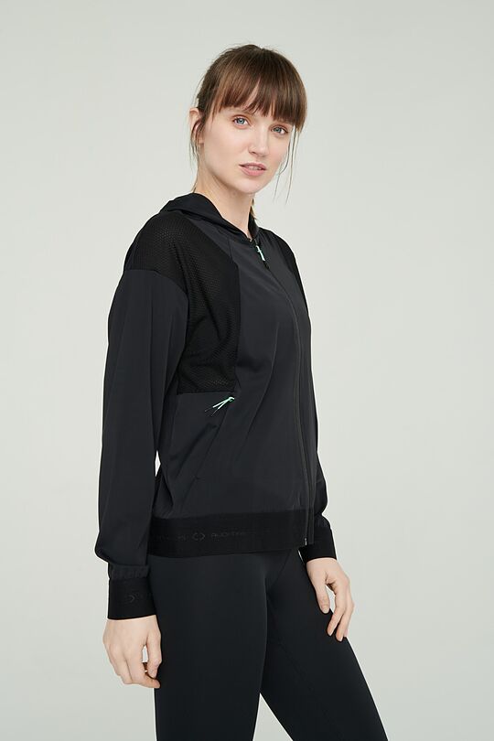 Functional zip-through sweatshirt 4 | BLACK | Audimas